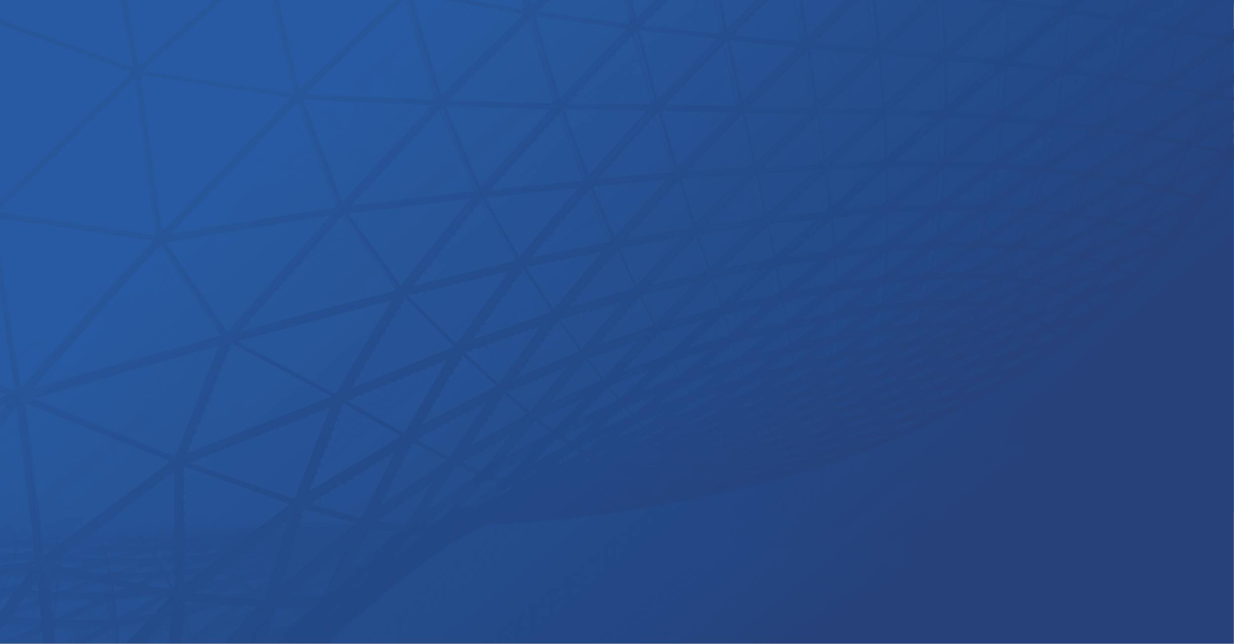 Abstract image of a blue geometric pattern resembling a network or structure.