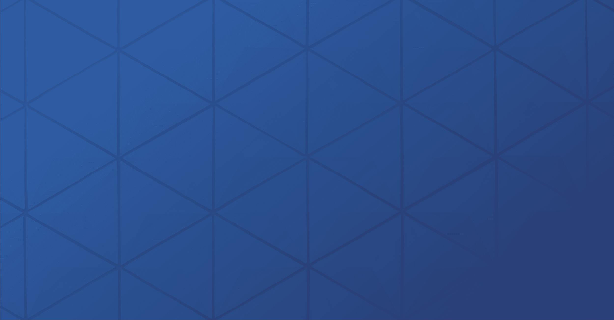 Abstract background image featuring a dark blue geometric pattern of repeating triangles.