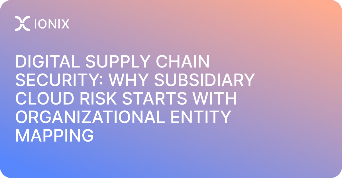 Digital Supply Chain Security